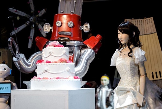 robots wedding..